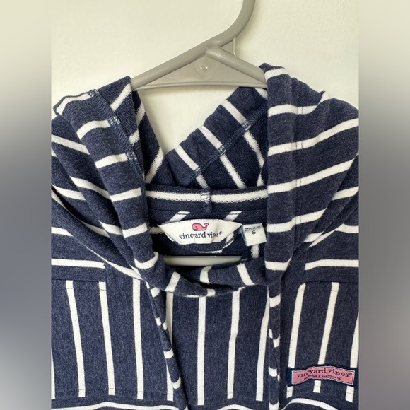Vineyard Vines Navy Striped Sweatshirt - Picture 2 of 5